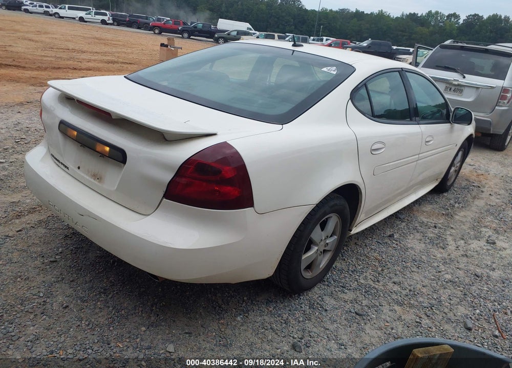 2008 PONTIAC GRAND PRIX VIN: 2G2WP552981141635