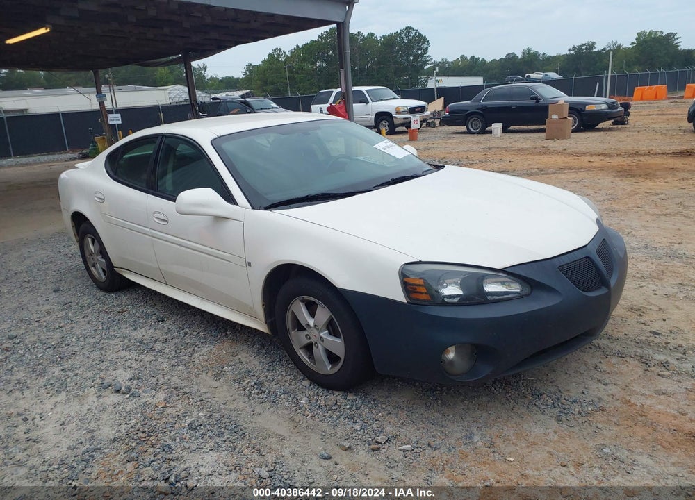 2008 PONTIAC GRAND PRIX VIN: 2G2WP552981141635