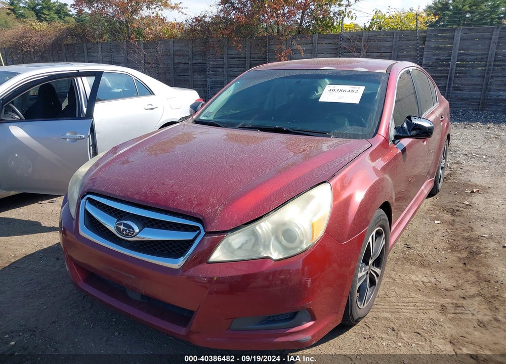2011 SUBARU LEGACY 2.5I VIN: 4S3BMBA66B3217002