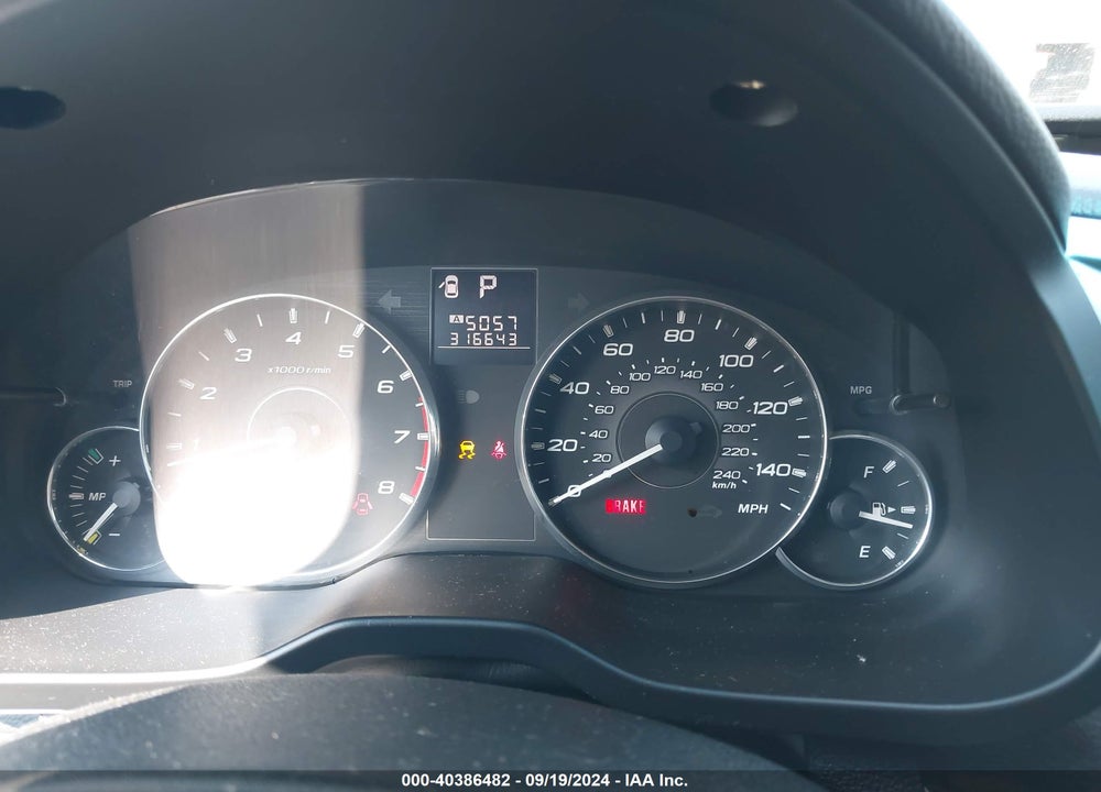 2011 SUBARU LEGACY 2.5I VIN: 4S3BMBA66B3217002