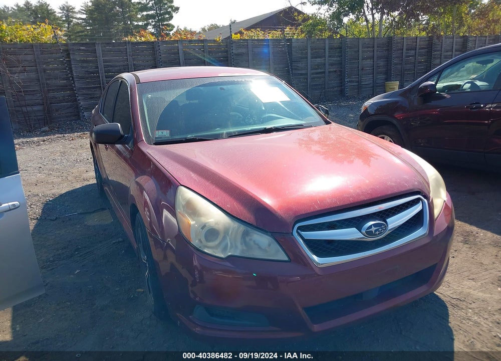 2011 SUBARU LEGACY 2.5I VIN: 4S3BMBA66B3217002
