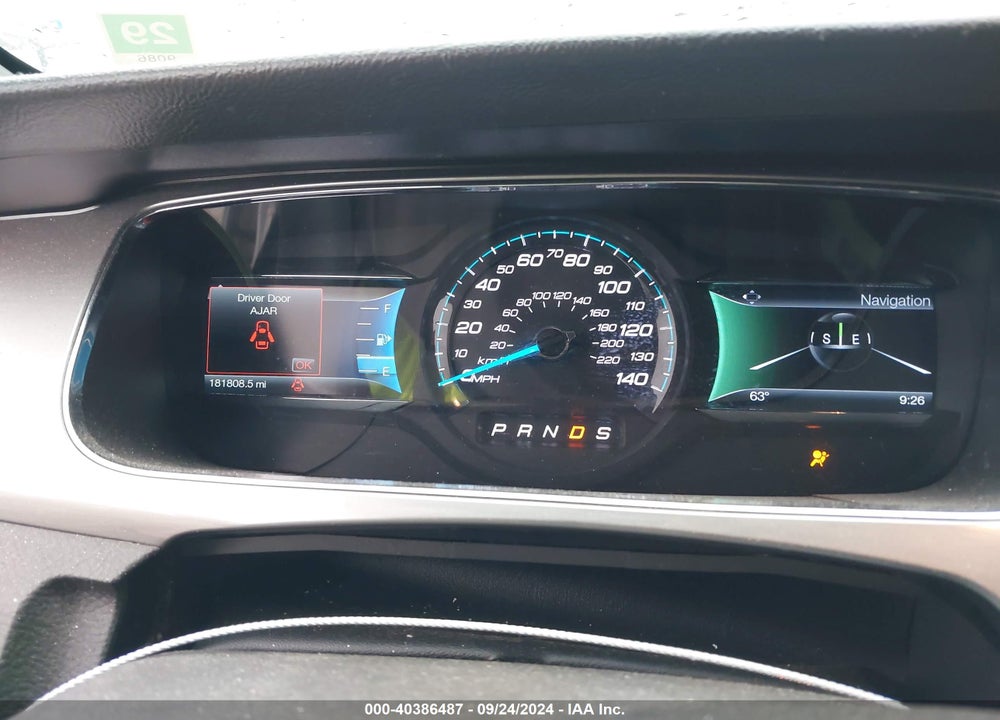 2014 FORD TAURUS SEL VIN: 1FAHP2E81EG126932