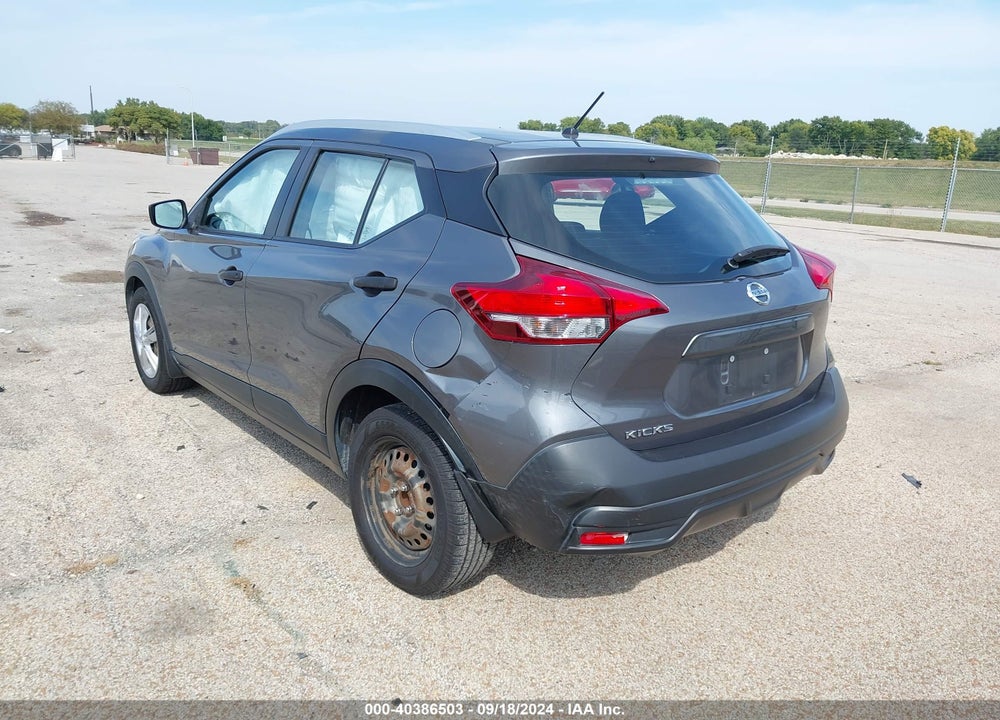 2019 NISSAN KICKS S VIN: 3N1CP5CU7KL564340