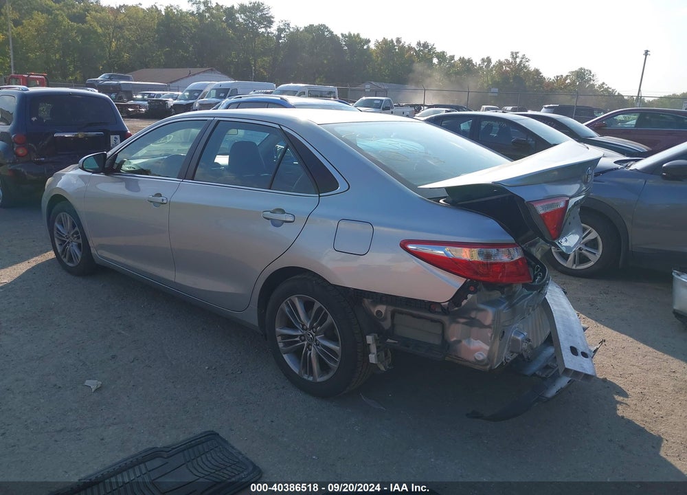 2015 TOYOTA CAMRY SE VIN: 4T1BF1FK0FU995432