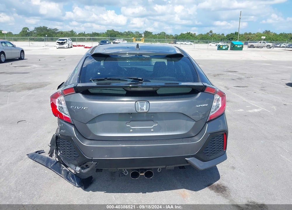 2018 HONDA CIVIC SPORT VIN: SHHFK7G41JU202983