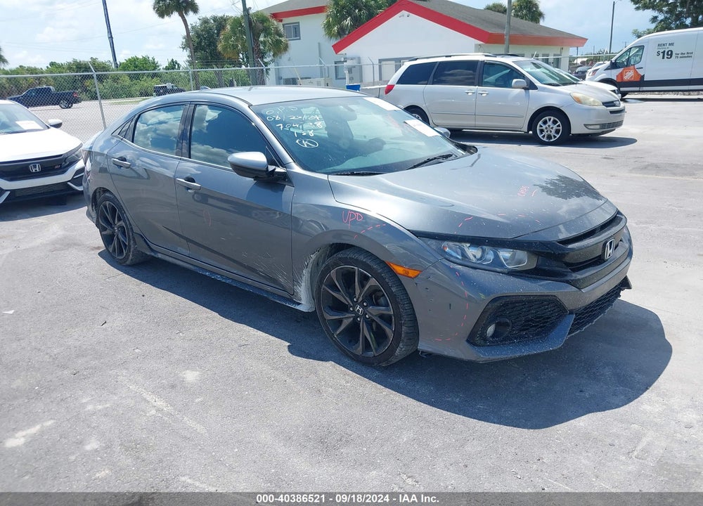 2018 HONDA CIVIC SPORT VIN: SHHFK7G41JU202983