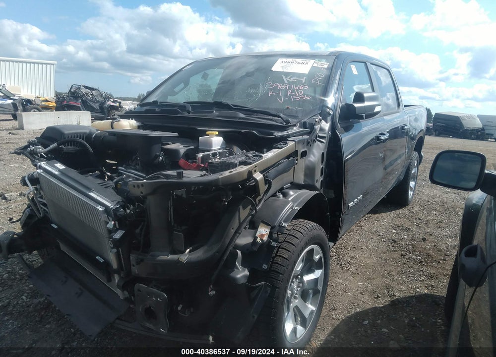 2019 RAM 1500 BIG HORN/LONE STAR 4X4 5'7 BOX VIN: 1C6RRFFG7KN911556