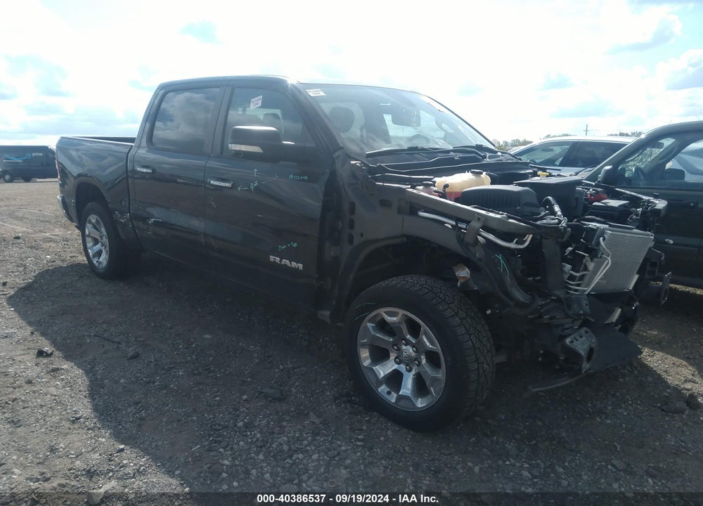 2019 RAM 1500 BIG HORN/LONE STAR 4X4 5'7 BOX VIN: 1C6RRFFG7KN911556