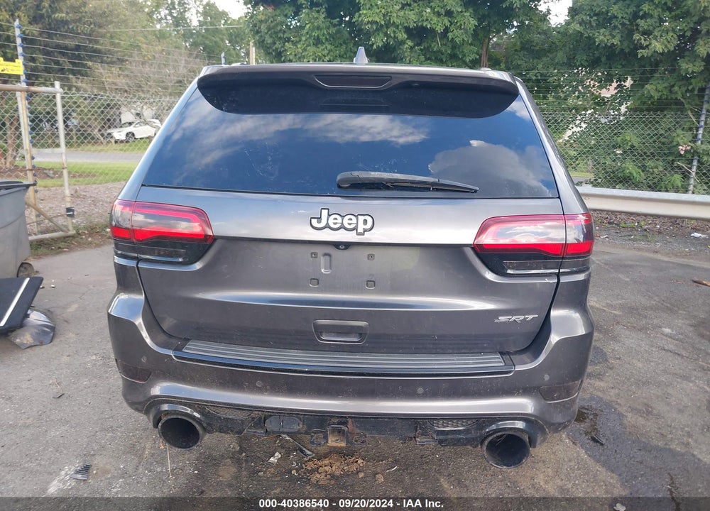2014 JEEP GRAND CHEROKEE SRT8 VIN: 1C4RJFDJ6EC118831