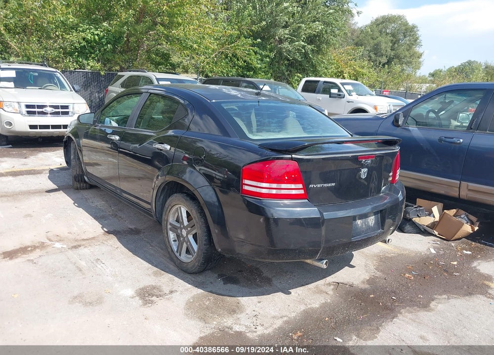 2008 DODGE AVENGER SXT VIN: 1B3LC56R88N538579