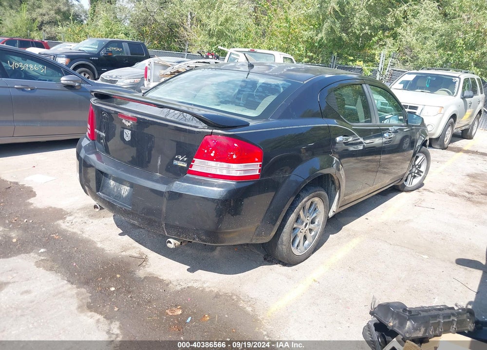 2008 DODGE AVENGER SXT VIN: 1B3LC56R88N538579