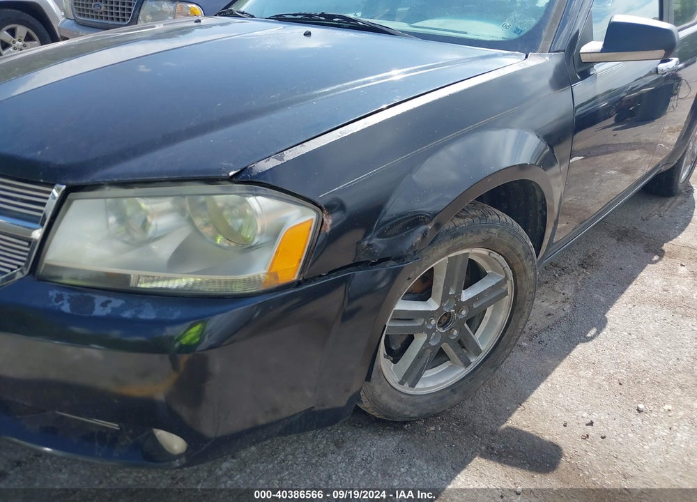 2008 DODGE AVENGER SXT VIN: 1B3LC56R88N538579