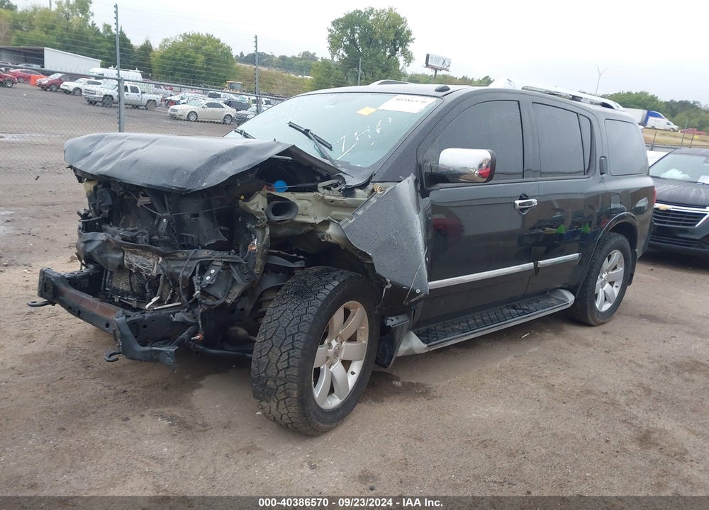 2010 NISSAN ARMADA VIN: 5N1BA0ND7AN615646