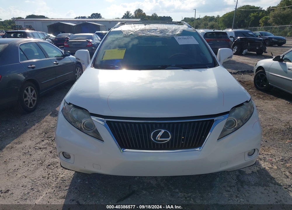 2012 LEXUS RX 350 VIN: 2T2ZK1BA6CC072520
