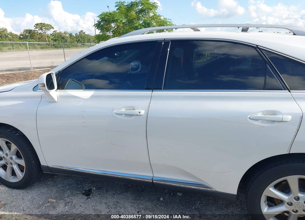 2012 LEXUS RX 350 VIN: 2T2ZK1BA6CC072520