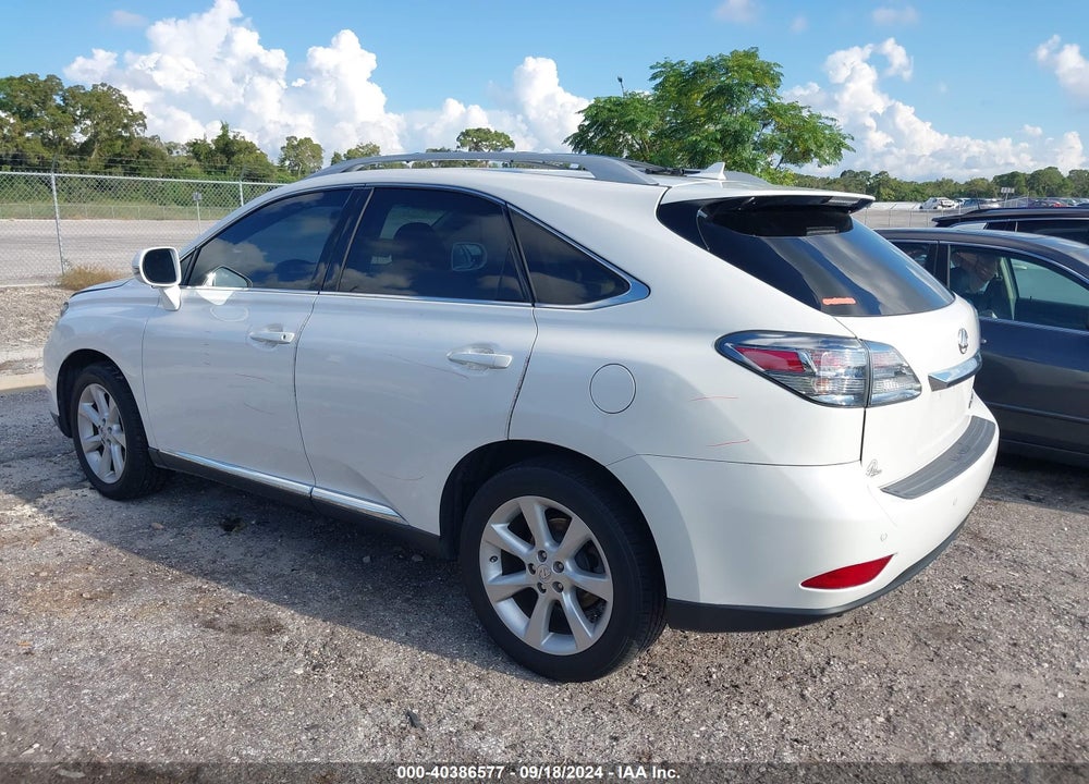 2012 LEXUS RX 350 VIN: 2T2ZK1BA6CC072520
