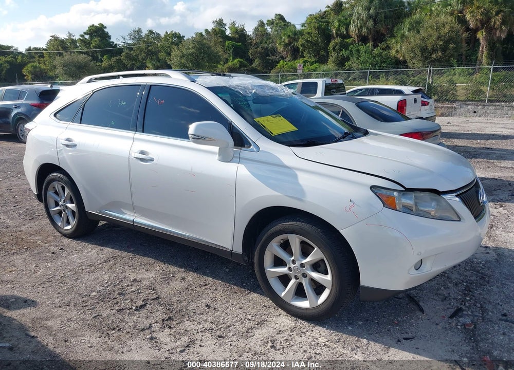 2012 LEXUS RX 350 VIN: 2T2ZK1BA6CC072520