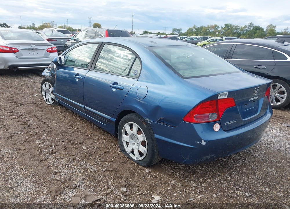 2008 HONDA CIVIC VIN: 2HGFA16528H508799