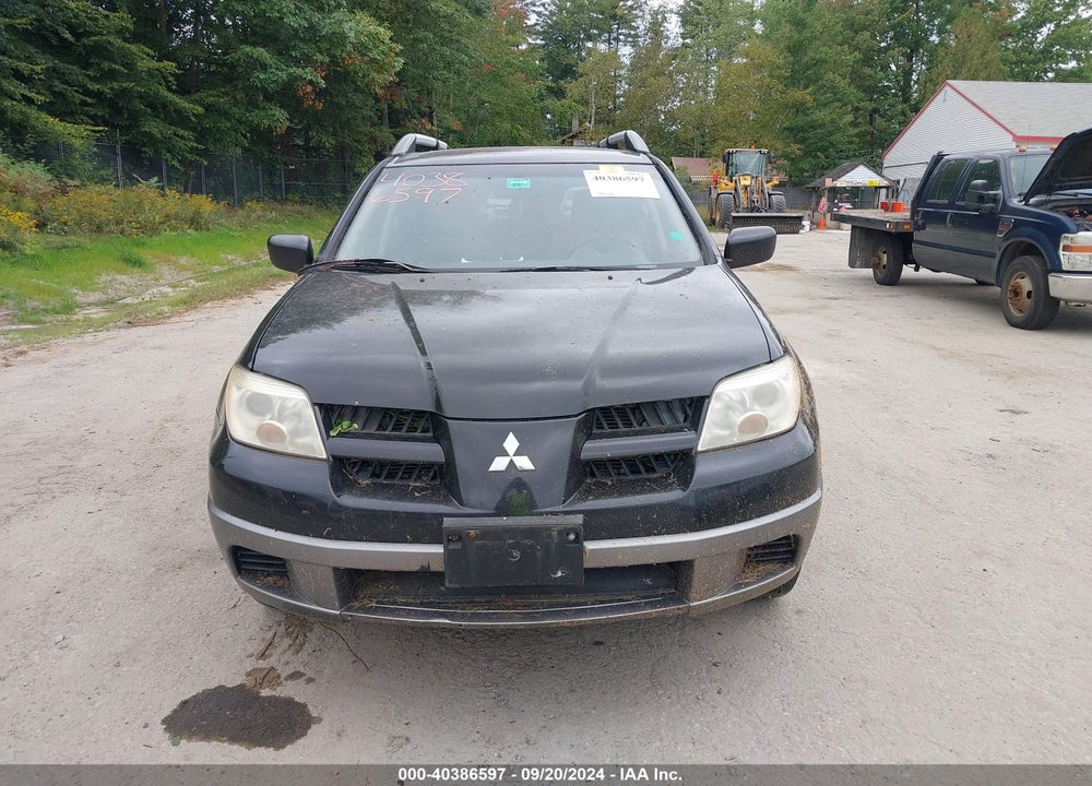 2006 MITSUBISHI OUTLANDER LS VIN: JA4LZ31F36U048823