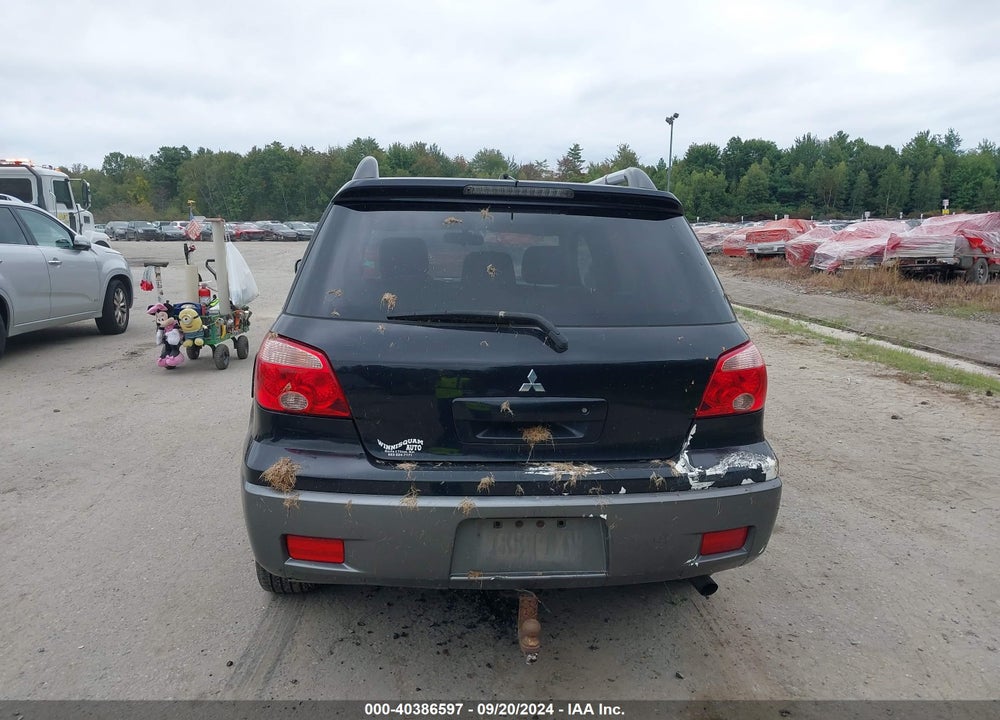 2006 MITSUBISHI OUTLANDER LS VIN: JA4LZ31F36U048823