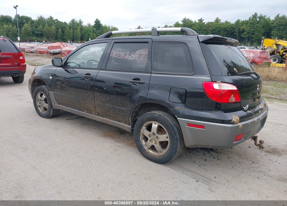 2006 MITSUBISHI OUTLANDER LS VIN: JA4LZ31F36U048823