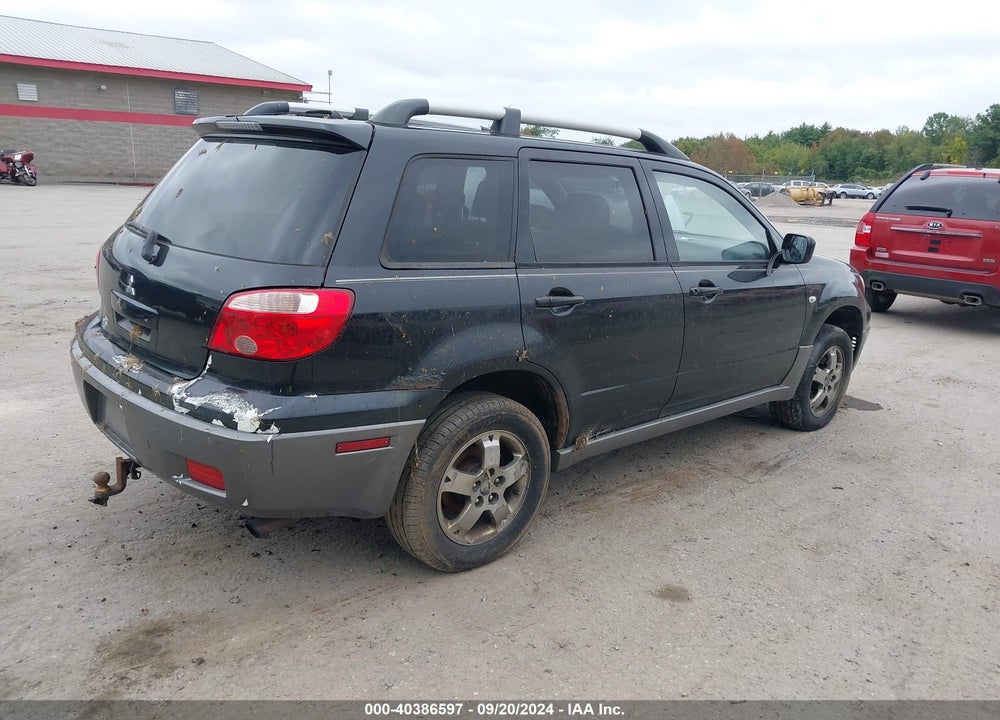 2006 MITSUBISHI OUTLANDER LS VIN: JA4LZ31F36U048823