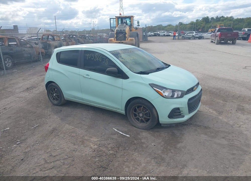 2017 CHEVROLET SPARK LS MANUAL VIN: KL8CA6SA4HC727437