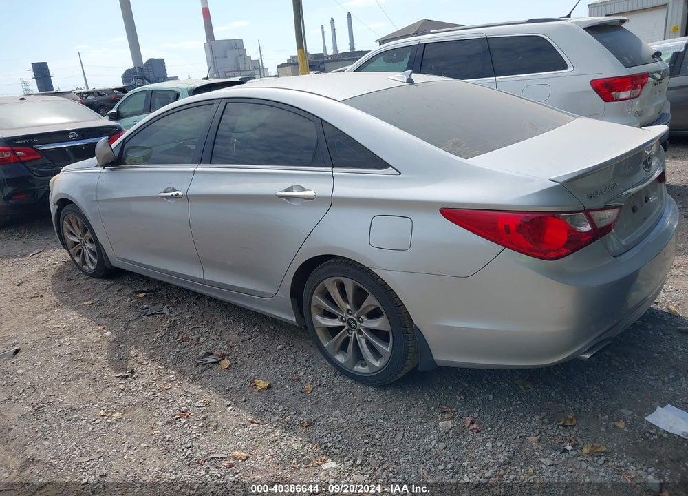2013 HYUNDAI SONATA SE VIN: 5NPEC4AC8DH625199