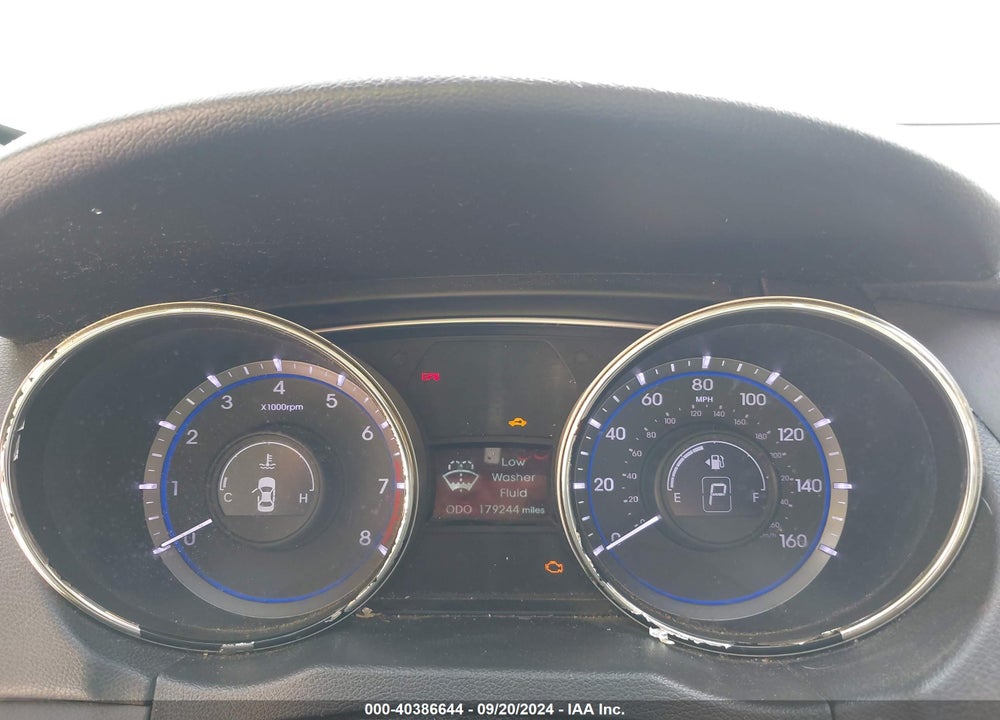2013 HYUNDAI SONATA SE VIN: 5NPEC4AC8DH625199