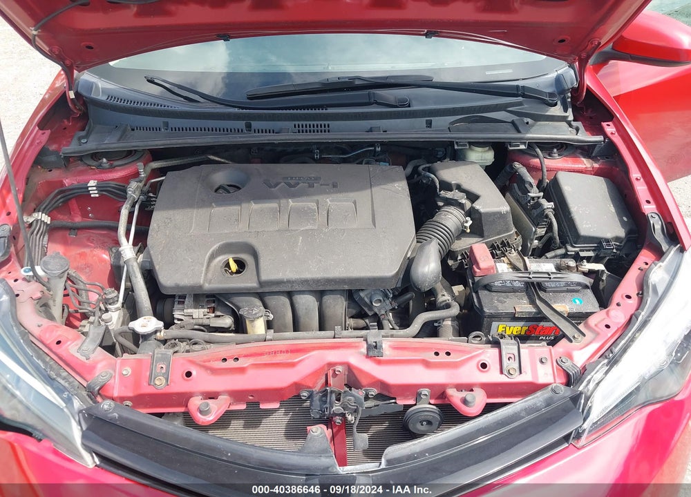 2017 TOYOTA COROLLA LE VIN: 5YFBURHE7HP734184