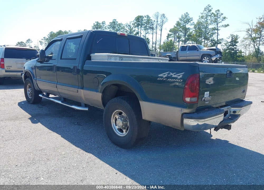 2002 FORD F-250 LARIAT/XL/XLT VIN: 1FTNW21FX2ED46940