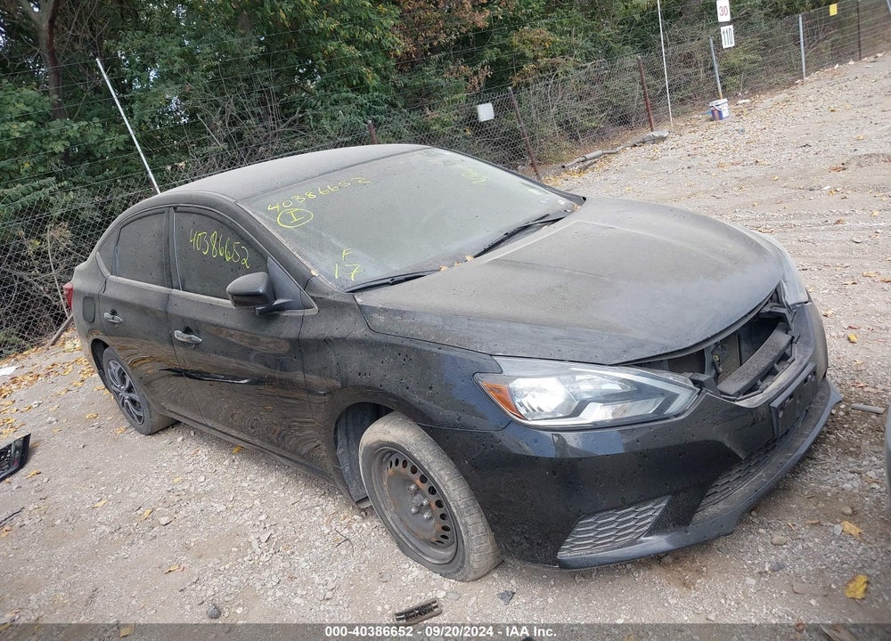 2017 NISSAN SENTRA SV VIN: 3N1AB7AP1HY211540