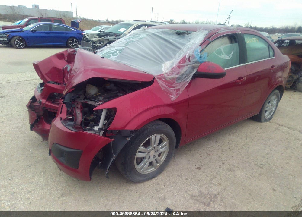 2016 CHEVROLET SONIC LT AUTO VIN: 1G1JC5SH9G4157789
