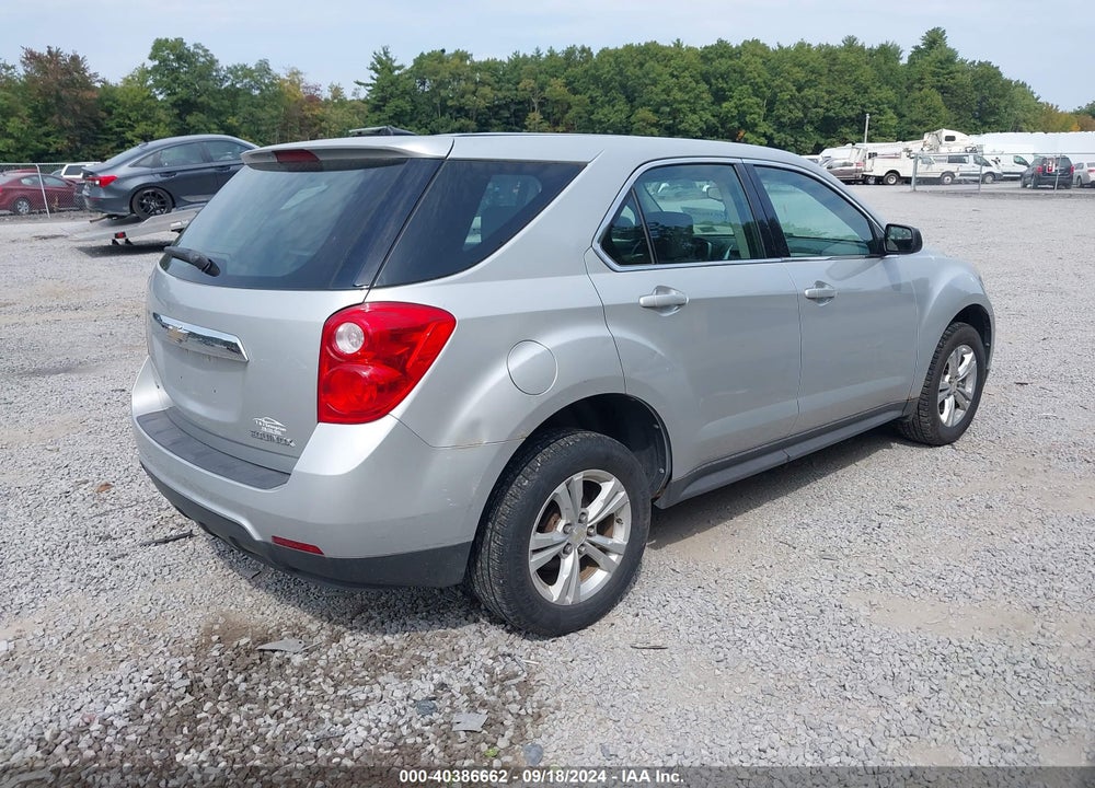 2011 CHEVROLET EQUINOX LS VIN: 2CNFLCEC6B6457956