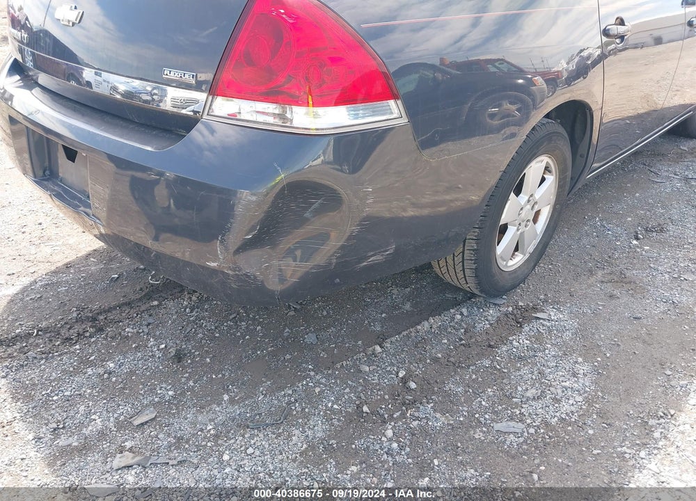 2008 CHEVROLET IMPALA LT VIN: 2G1WT55K581310498