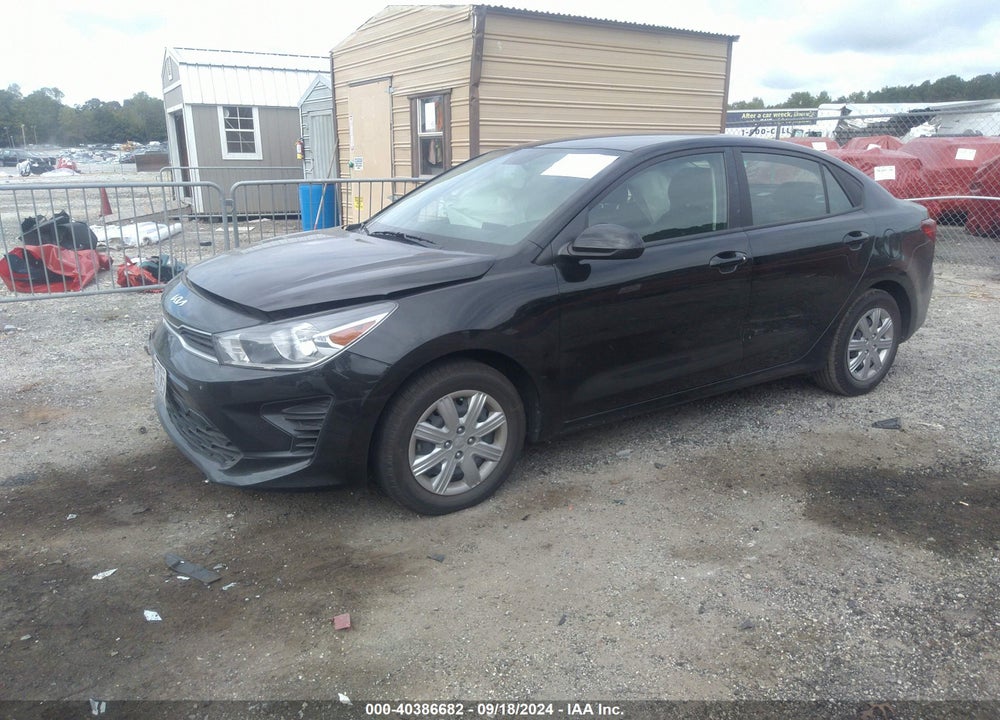 2022 KIA RIO S VIN: 3KPA24AD4NE458789