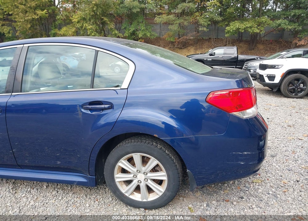 2011 SUBARU LEGACY 2.5I PREMIUM VIN: 4S3BMBG62B3254202