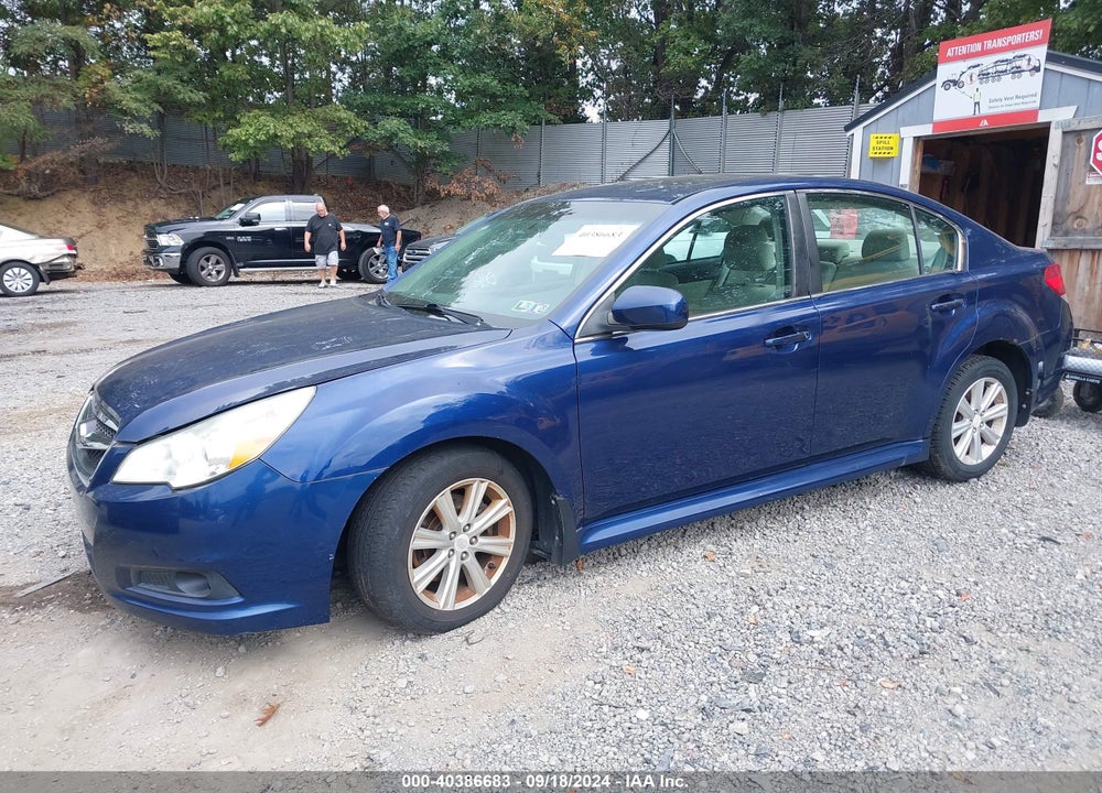 2011 SUBARU LEGACY 2.5I PREMIUM VIN: 4S3BMBG62B3254202