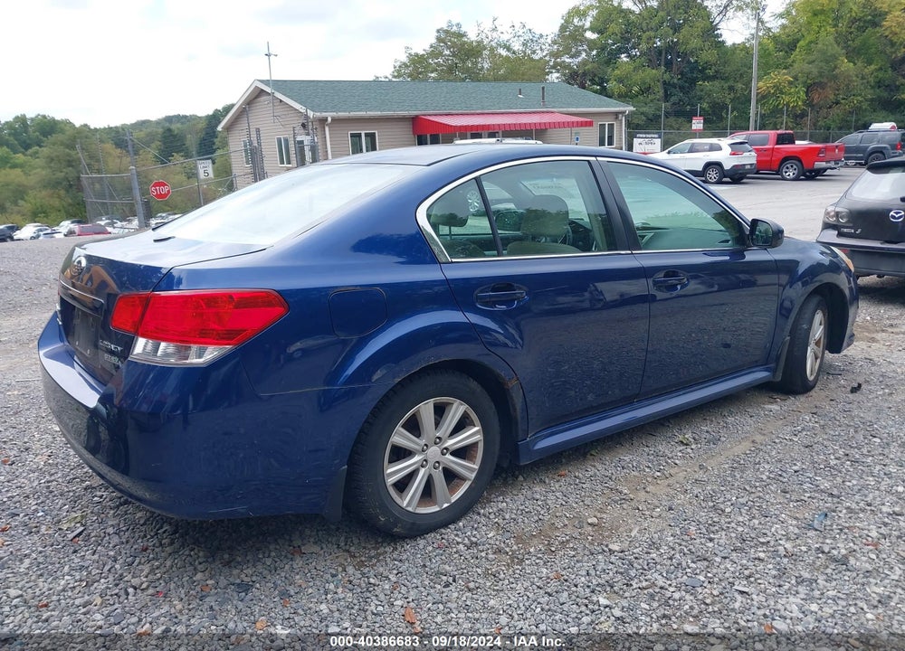 2011 SUBARU LEGACY 2.5I PREMIUM VIN: 4S3BMBG62B3254202