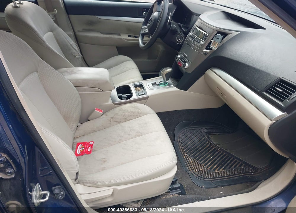 2011 SUBARU LEGACY 2.5I PREMIUM VIN: 4S3BMBG62B3254202