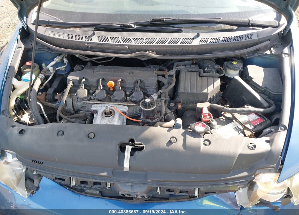 2010 HONDA CIVIC LX VIN: 2HGFA1F57AH323282