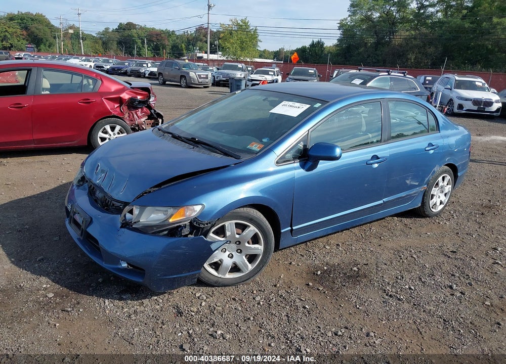 2010 HONDA CIVIC LX VIN: 2HGFA1F57AH323282