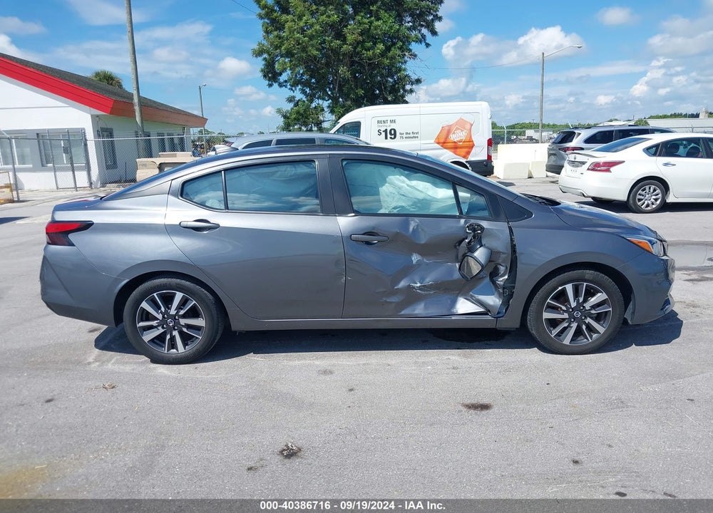 2021 NISSAN VERSA SV XTRONIC CVT VIN: 3N1CN8EV7ML848616
