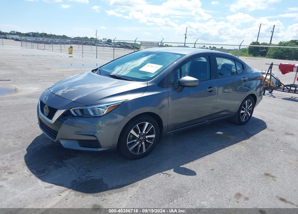2021 NISSAN VERSA SV XTRONIC CVT VIN: 3N1CN8EV7ML848616