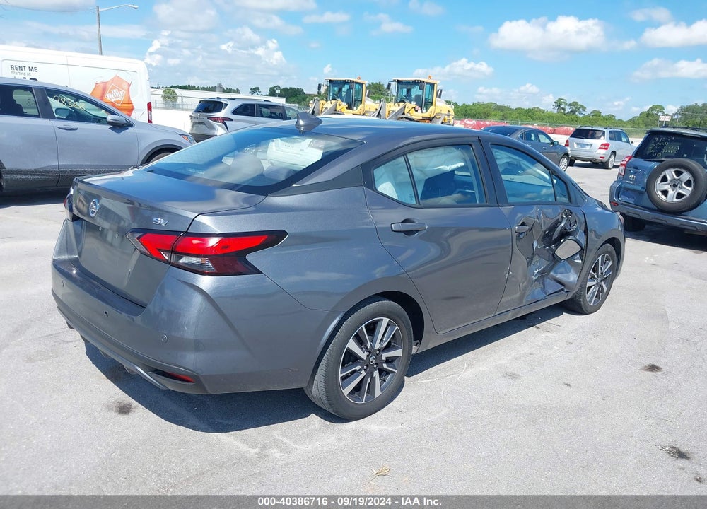 2021 NISSAN VERSA SV XTRONIC CVT VIN: 3N1CN8EV7ML848616