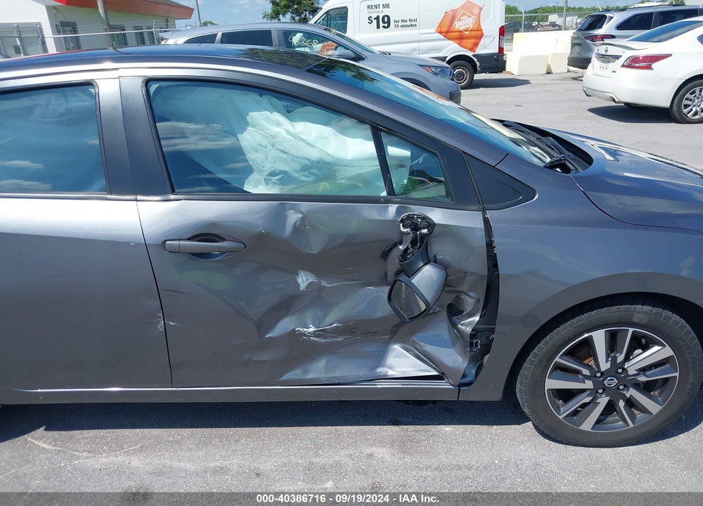 2021 NISSAN VERSA SV XTRONIC CVT VIN: 3N1CN8EV7ML848616