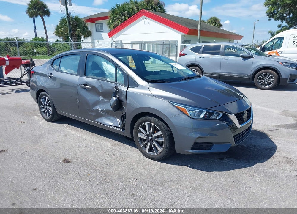 2021 NISSAN VERSA SV XTRONIC CVT VIN: 3N1CN8EV7ML848616