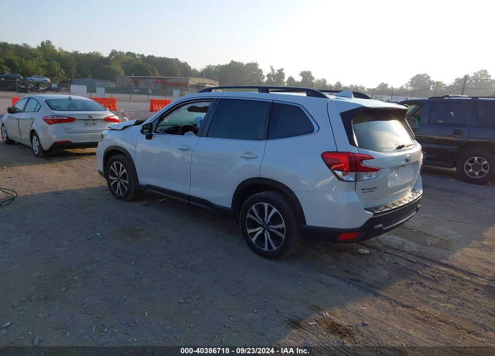 2019 SUBARU FORESTER LIMITED VIN: JF2SKAUC7KH459836