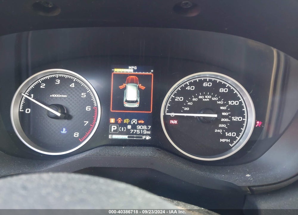 2019 SUBARU FORESTER LIMITED VIN: JF2SKAUC7KH459836
