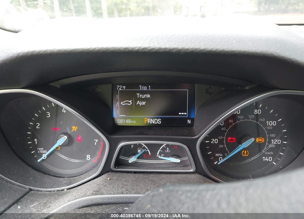 2017 FORD FOCUS SEL VIN: 1FADP3M27HL339008